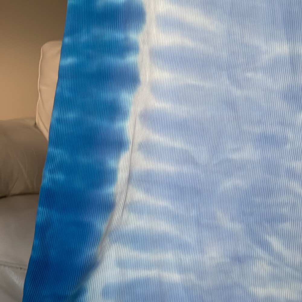 Forever 21 blue tie-dye mushroom dress - Picture 6 of 7